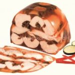 Hähnchenbrust mit mediterranem Gemüse in Aspik