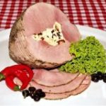 Santorini Schinken mit Schafskäse und Oliven
