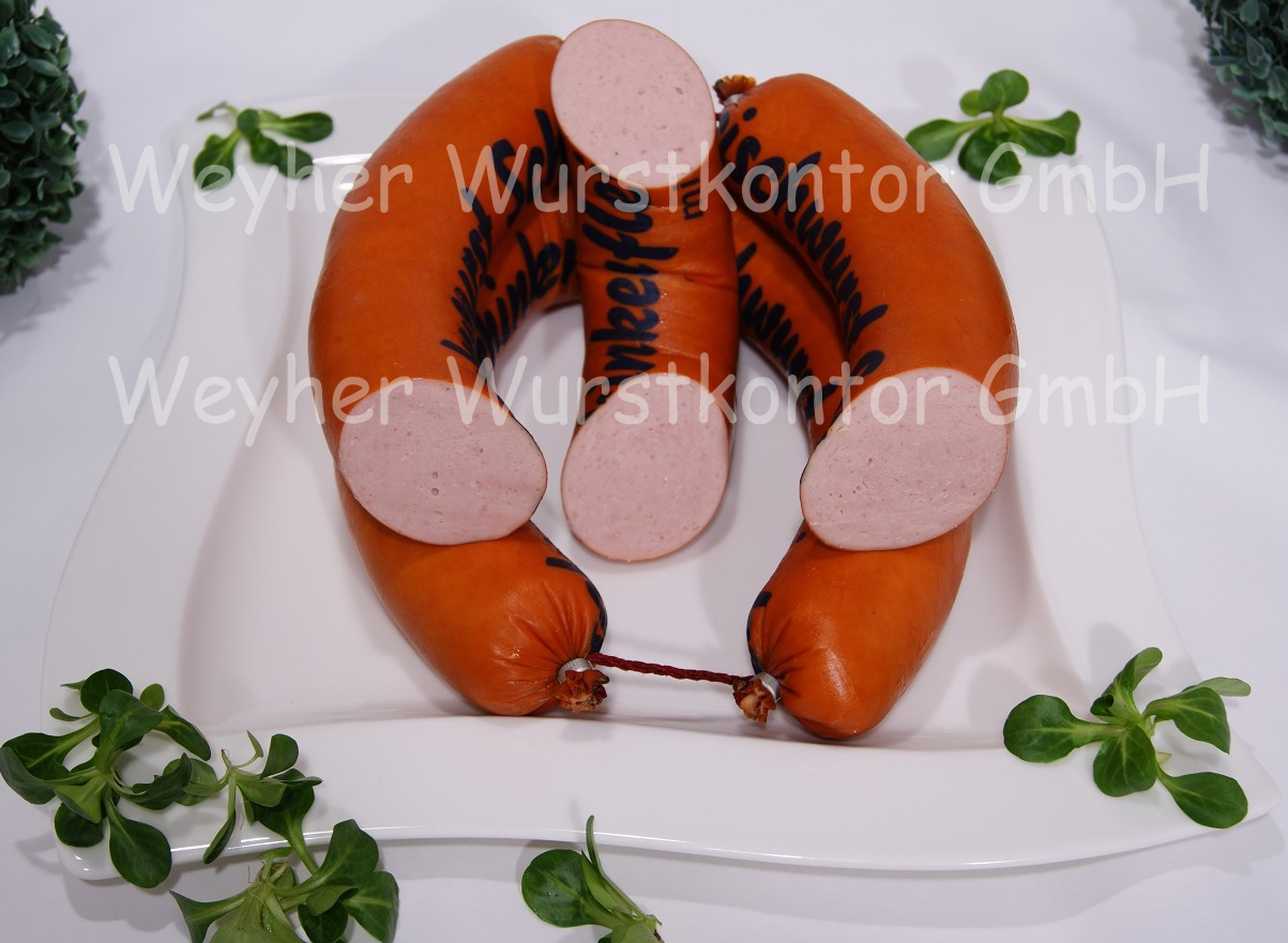 Fleischwurst im Ring, MIT Knoblauch – WWK