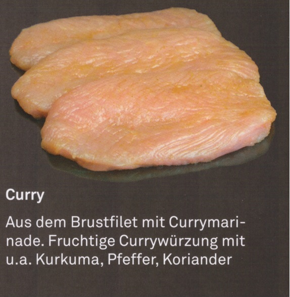 Puten – Filetsteak „Curry“