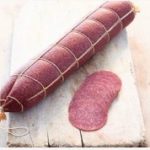 Halstenbeker Fischerwurst, im Hukki-Darm