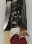 Iberico Fuet-Salami, mit Schneidebock und Messer, 150g