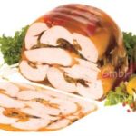 Hähnchenfleisch Asia in Aspik