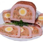 Geflügel Pastete mit Ei