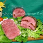 Delikate Schweinezunge in Aspik mit Petersilie